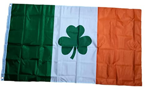 Sosoport 1stk Kleine Flagge St. Patricks Day Party Gefallen Gedenkdekorationen Patricks Day Irische Flaggen Erinnerungsgeschenke Irland Nationalflagge Polyester-flagge Esstisch Requisiten