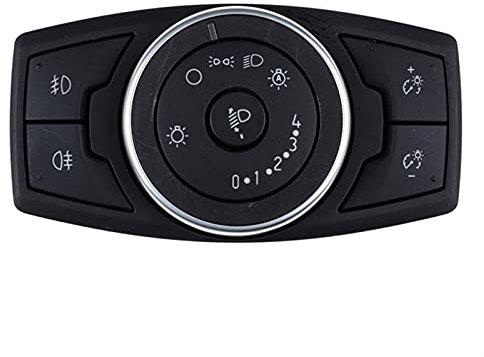 SZDGJ Scheinwerfer Nebelscheinwerfer Lampe Control Switch Modul Taste, for Ford, JB3T-13D061-FAW JB3T13D061FAW, Auto Zubehör Scheinwerfer-Steuerschalter