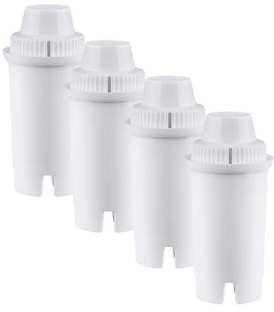 Ex-Pro EPR-WF047 Set of 4 Replacement Water Filter Cartridge Anti-Limescale for Ex-Pro/Nedis Hot Water Dispensers