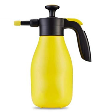 BJYCCAR Botella aspersora El rocío de Agua de la Botella con Boquilla de presión Ajustable, for la Planta y el Trabajo de Limpieza, riego plástica, 1,5 l, Verde Claro regadera(Geel)