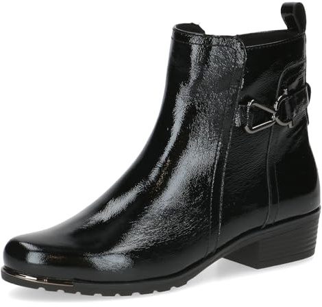 CAPRICE Damen Stiefeletten aus Leder Kleiner Absatz