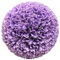 TENAX Dahlia Lilac Bloom Ø 38 cm Lilla, Pianta Artificiale a Forma di Sfera, Fiore Tipo Dalia, Sfera Decorativa per Arredamento Casa e Giardino, Interni ed Esterni