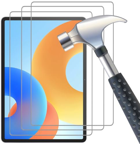 Msialt [3 piezas Vidrio templado Compatible con HUAWEI MatePad SE 11″ Tablet Película protectora [sin burbujas] [Fácil de instalar], antihuellas, dureza 9H