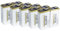edi-tronic 10 x 9V Forte ER9V Lithium Blockbatterie Rauchmelder 1200mAh Feuermelder E Block Batterie langlebig