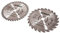 Amtech V5000 2 Piece 185mm tungsten carbide circular saw blade set
