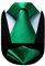 HISDERN Cravate Homme Verte Cravate et Mouchoir de poche Set - Travail Fête Mariage Cravates Soie avec Boîte Couleur Unie Cadeau pour hommes Saint Valentin,Vert