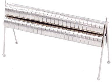 Brudazon | 50 Mini Scheiben-Magnete 6x2mm | N52 stärkste Stufe - Neodym-Magnete ultrastark | Power-Magnet für Modellbau, Foto, Whiteboard, Pinnwand, Kühlschrank, Basteln | Magnetscheibe extra stark