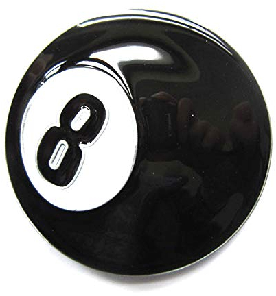 Urban Backwoods 8 Ball I Gürtelschnalle für Wechselgürtel Buckle