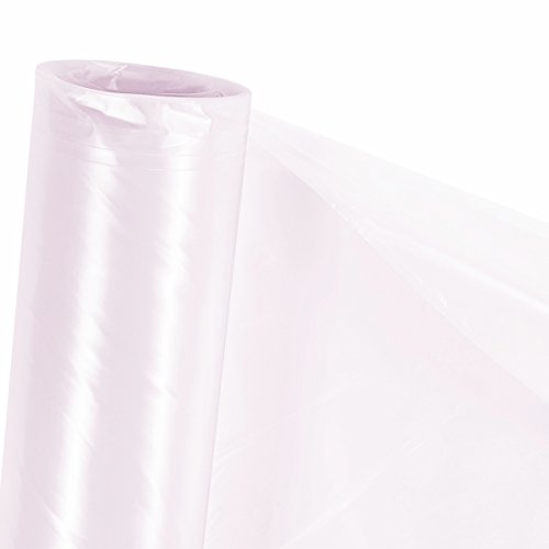 HaGa UV5 Film de Serre 4m x 10m Film PE Transparent - comme Tunnel en Plastique, Serre, Serre à tomates | résistant aux intempéries | résistant aux UV