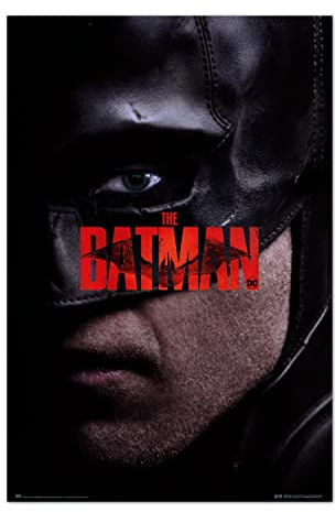 DC Comics Poster - Batman Poster - I am the Vengeance Poster - Deko Wohnzimmer oder Deko Schlafzimmer - Deko Wohnzimmer - Größe : 61 x 91 - Offizielle Lizenz - The Batman Fanartikel