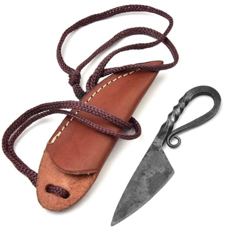 Mittelalter Messer Handgeschmiedet Wikinger 1095 Karbonstahl 632EA