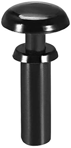 XYWHPGV Push Clips Rivets 3mm x 9mm PCB Circuit Panel Nylon Attaches Noir 50 Pcs(f198d 12941 7ac57 d2283 e3f7e 582fd