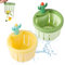 2uds Filtro Fregadero Cactus, Cesta de Filtro para Fregadero Bonita Cesta de Filtro para Fregadero Utensilios de Cocina Cesta de Descarga Automática para Uso Doméstico (Verde & Amarillo)