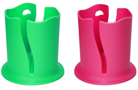 Wmzjnljy 2pcs Paddle Sup Board Cup Holder Multiple-Use Kayak Cup Can Holder Universal Kayak Drink Holder Anti-Toppling Rope Attached Surfboard Water Bottle Stand for Fishing Kayak Accessories(Z33-2)