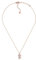 Emporio Armani Collana da donna in metallo oro rosa EGS3114221, Verstellbar, Ottone, Nessuna pietra preziosa