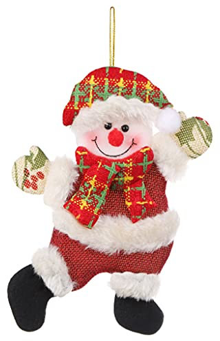 GMBYLBY Decorazione da appendere all'albero di Natale, Babbo Natale che balla
