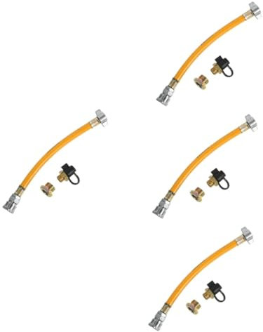 PartyKindom 4stücke Luftschlauch Für Lkw-traktoren Hochdruckschlauch Mit Druckminderer Vielseitig Einsetzbar Für Bau Und Einfache Installation Langlebige Materialien Für