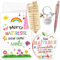 DPKOW Idee Cadeau Maitresse d'École Fin d'Année, Carte Merci Maîtresse Marque Page Stylo Maîtresse Porte-Clé Plaque Acrylique Merci Maitresse Cadeau Fin Année Scolaire Institutrice Remerciement