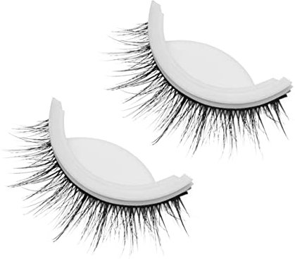 DEARMAMY Faux Cils Naturels Et Auto-adhésifs Extensions De Cils Longs Et Épais Pour Regard Intense