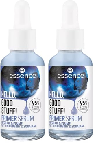 essence cosmetics HELLO, GOOD STUFF! PRIMER SERUM HYDRATE & PLUMP (Packung mit 2)