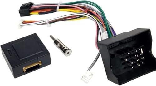 NMJHEVX 16 Pin Radio Kabelbaum CAN Bus Decoder für Ford für C-Max Für Ford Fiesta Für Focus II Für Ford ，Autoradio Kabel