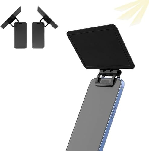2er-Pack Handy-Sonnenschutz, Anti-Blend-Sonnenschatten Für Telefone,Tragbare Faltbare Sonnenblende Flexiblem Winkel Design UV-Schutz, Anti-Blend-Smartphone-Sonnenschutz