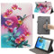 Universal 7 8 Inch Android Tablet Case, Dluggs Multi-Angle Viewing Stand Case Cover with Hand Strap for 7.0-8.5 Inch Tablet, Bird