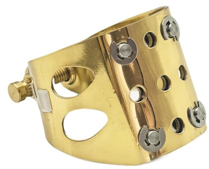 kowaku Abrazadera de Boquilla para Saxofón Alto, Resistente, de Metal, Profesional, Accesorios