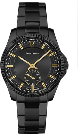 Pierre Lannier - Armbanduhr Metropolitain - Quartz Uhrwerk - Gehäusedicke: 8.7 mm - Gehäusebreite: 40 mm - Edelstahl - 5 ATM