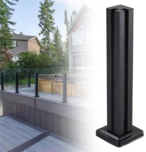 parapetto in vetro Ringhiera In Vetro Per Scale, Colonna Per Balaustra In Vetro Per Scale Per Recinzioni Interne Ed Esterne, Ringhiera In Vetro Per Scale(A-CORNER,Height 90cm)