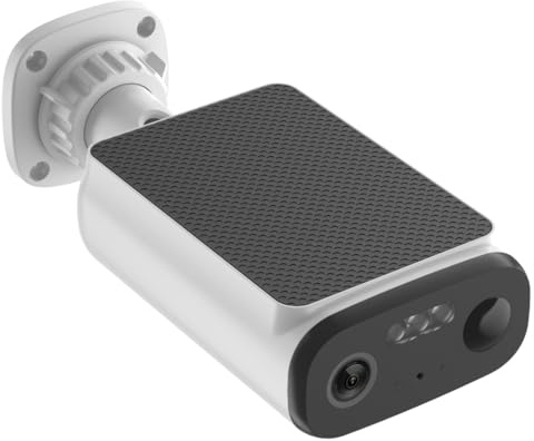 Konyks Camini Air 3S - Caméra Wi-FI Dual Band 4.7MP extérieure Solaire sans Fil, IP66, Autonomie permanente