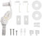 Victoria M. Ersatzteil-Set komplett für Zevra Doppelrollo/Duo Rollo