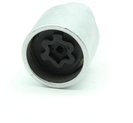 TEMO 521 Radsicherungsmutter Schraubenentfernungsschlüssel Diebstahlsicherung Radmutter Stecknuss S3056 für Vw Audi Vag Volkswagen Fahrzeuge