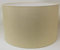 Zylinder Lampenschirm Baumwolle Stoff handgefertigt für Deckenleuchte, Tischleuchte, Stehlampe (Creme, 40 cm Durchmesser 30 cm Höhe)