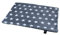 Made in Germany Hundedecke, Sterne Grau, 95 x 135cm für kleine & große Hunde I Flauschige Hunde Sommerdecke, waschbar, trocknergeeignet