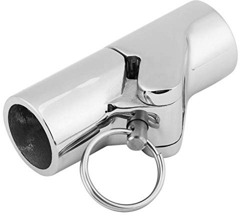 Acoplamiento giratorio plegable Acero inoxidable marino Acoplamiento giratorio plegable Conector de tubo Conector de tubería Herraje para barcos(22mm)