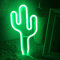 ENUOLI Cactus LED Neon Signe Cactus Neon Lights Vert Néon Mur de la batterie de la lumière ou de la nuit de nuit USB LED lumières décoration murale pour la chambre de filles chambre salon