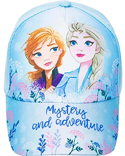 Die Eiskönigin Baseballkappe mit Anna und Elsa, Einheitsgröße, Blau