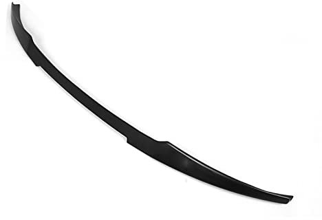 KCSOC Heckkofferraumspoilerflügel fit for B-M-W 4 Serie F32 F33 428I 435i XDrive Coupe 2 Tür 2014 2015 Nicht for M4 Heckspoiler Flügel schwarz FRP