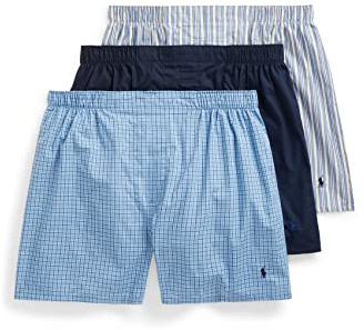 Polo Ralph Lauren Herren-Boxershorts aus Baumwollstrick im klassischen Schnitt, 3er-Pack