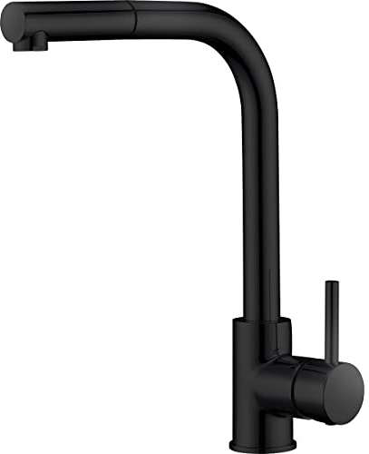 IMEX GCE006/NG MALTA Grifo De Cocina Negro Mate