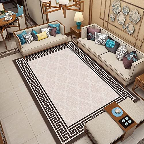 Kunsen Kitchen Rug Wohnzimmer im chinesischen Stil Schlafzimmer Garderobe kinderteppich helle Farbe Großer Teppich Teppich pflegeleicht180X250CM