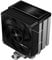 DolDer Mini CPU-Luftkühler, 4 Heatpipes mit direkter Berührung, 131mm Hoch, 100-mm-PWM-Lüfter mit Hydraulik Bearing, 220 W TDP, AMD AM4/AM5, Intel: LGA 115X/1200/1700 Kompatibel Schwarz