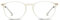 Nooz Unisex ALBA Lesebrille, Cremefarben, One Size