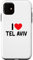 Hülle für iPhone 11 Ich liebe Tel Aviv
