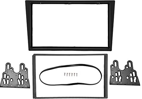2Din Front Control CD Radio Blende Rahmen Dash Player Panel Passend Für OPEL Corsa C 2000-2006