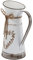 HOLIDYOYO Vase à Fleurs Métal Vintage Pot Décoratif Fer pour Bouquets Centre De Table Élégant Ornement pour Maison Bureau Boutique Et Jardin