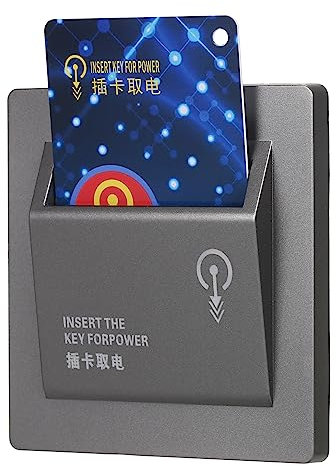 Interruttore scheda RFID HUIOP Hotel ad alta potenza 40A Spegnimento Risparmio energetico Risparmio energetico Presa di forza meccanica Camera de ospiti Inserire la tessera magnetica per prendere il p