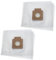vhbw 10x Sacs compatible avec Hoover TFS5165019, TFS5165017, TFS5165 011 aspirateur - microfibre non tissée, 23,7cm x 26,8cm blanc