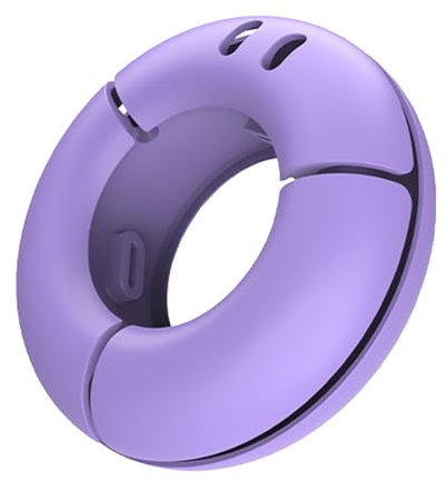 Cord Organizer Box - Magnetic Cable Holder, Wire Holder Organiser, Cable Clips Tidy Cord Organizer, Magnetic Wire Storage Box, Silicone Donut Design Cable Container, Wire Holder Keeper Organizer